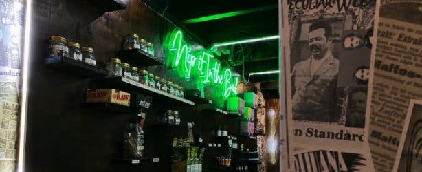 Cannibisters weed bar
