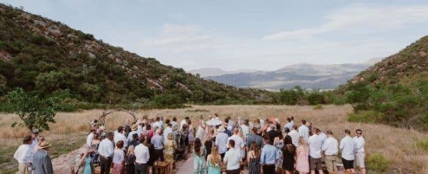 Cederkloof Botanical Retreat wedding