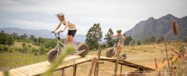 Off-road adventure at Scootours Banhoek