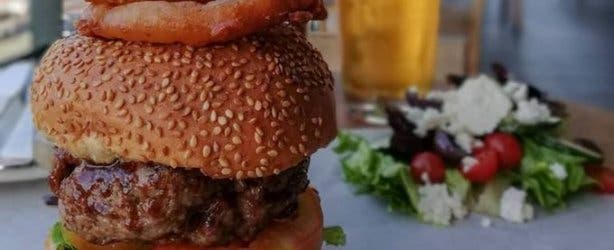 Woodstock Brewery burgers