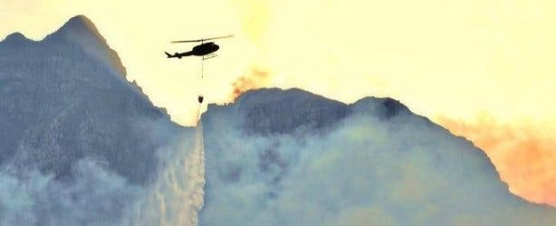 Rhodes Memorial Fire 