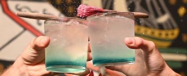 Fable glitter cocktail