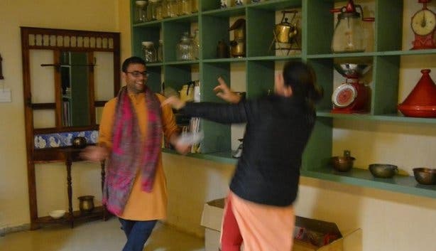 Indian Bollywood dancing - Best Exotic Marigold Weekend 2017 