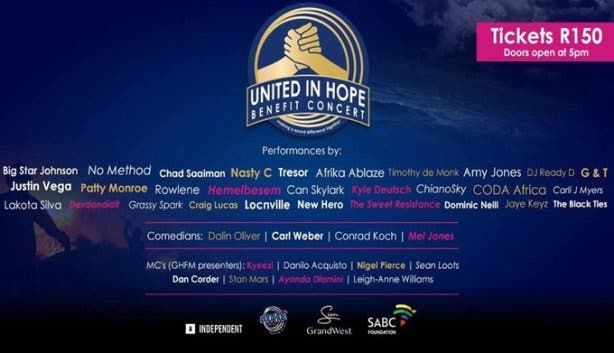 United In Hope Benefit Concert 2017