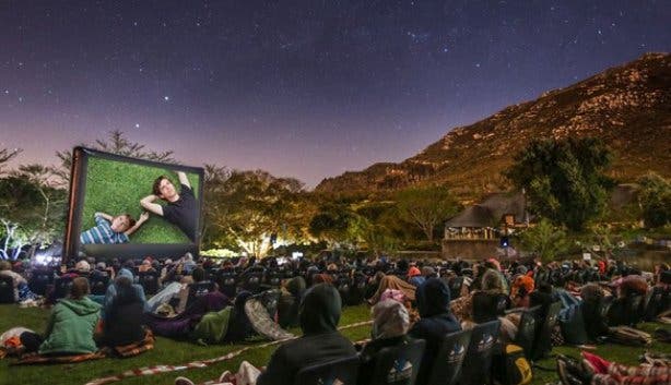 Open air cinema