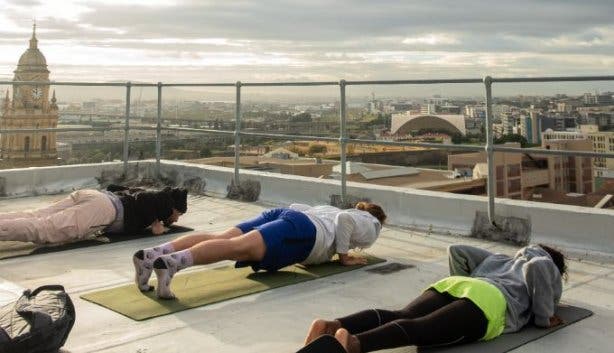 Free weekly sunset yoga 
