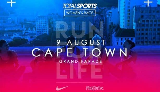 Totalsports Women's Race Cape Town Pink Drive 2017