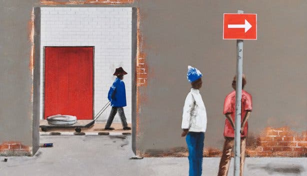 Sam Nhlengethwa Waiting