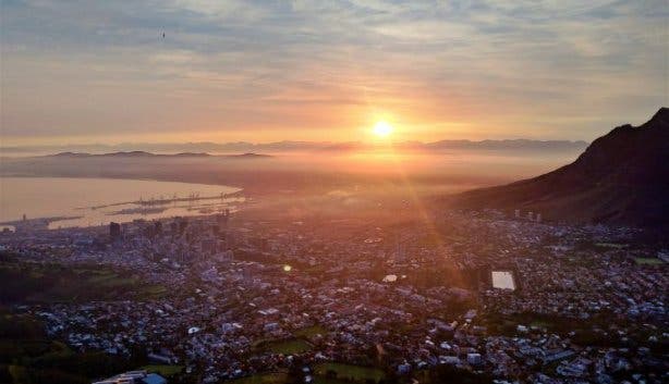 sunrise lions head