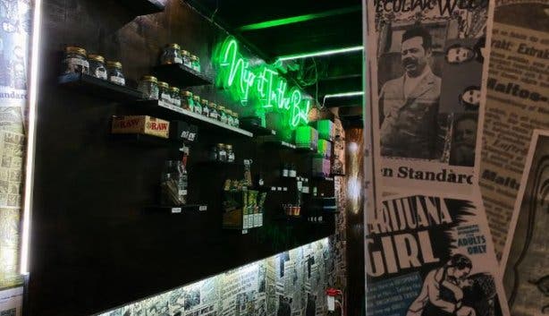 Cannibisters weed bar