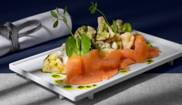 Air France onboard meal