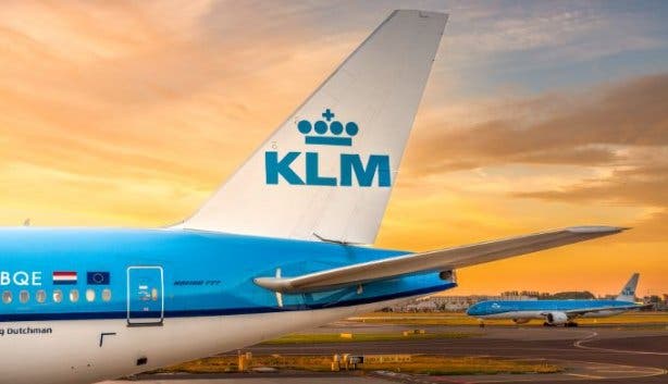 KLM plane 2025