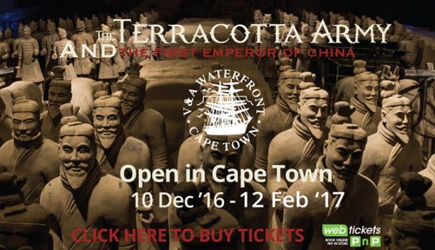 Terracotta Army Exhibition Cape Town