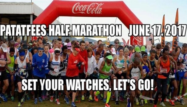 half marathon Napier Patatfees
