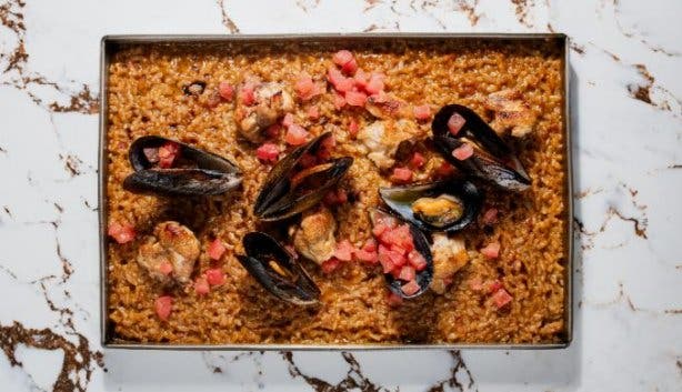 waterfront food marble
