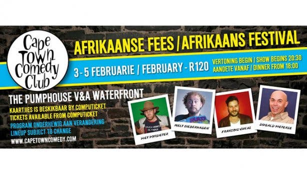 Cape Town Comedy Club Afrikaans Festival