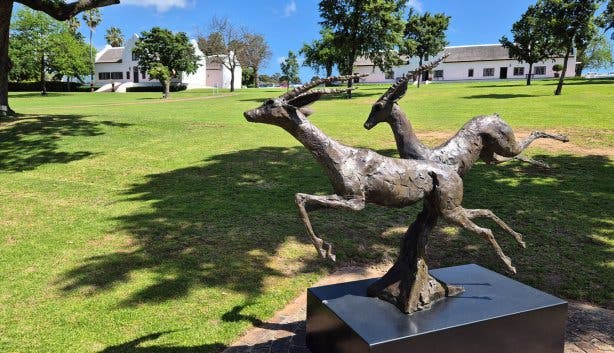 Webersberg Wine Estate sculpture garden