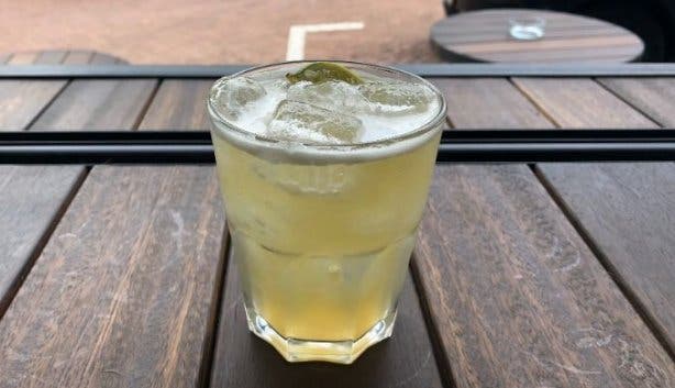 Cargo whiskey sour