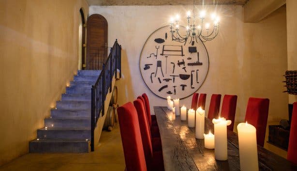 Webersberg Wine Estate chef's table