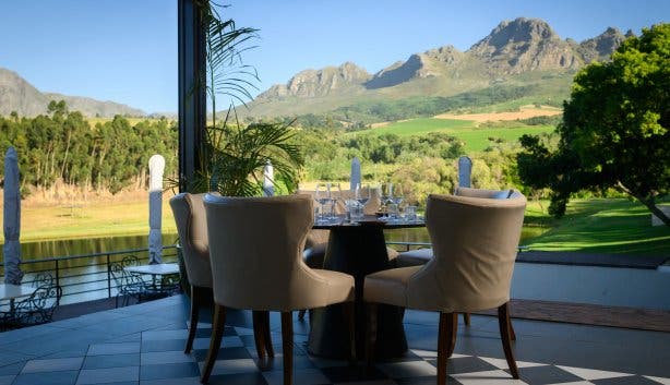 Webersburg Wine Estate restaurant