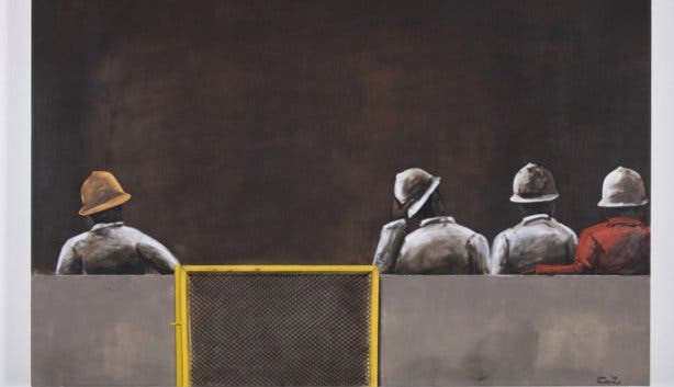 Sam Nhlengethwa Waiting 3