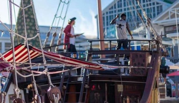 Jolly Roger - inside ship