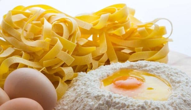 Homemade Italian pasta