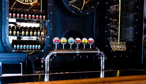 The Striped Horse Beer on Tap