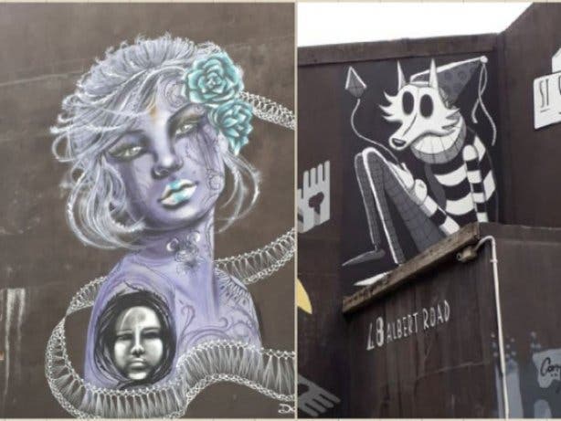 Street Art in Woodstock