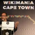 Jimmy Wales Wikimania Cape Town