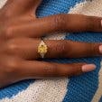 Shimansky yellow ring