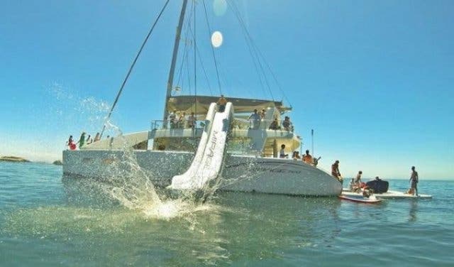 summer yacht party in cape town