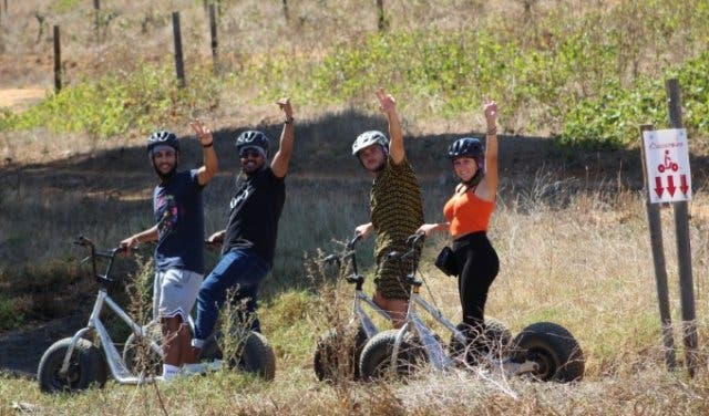 'Ride Monster wheels in the Winelands for your next team building - 2025'
