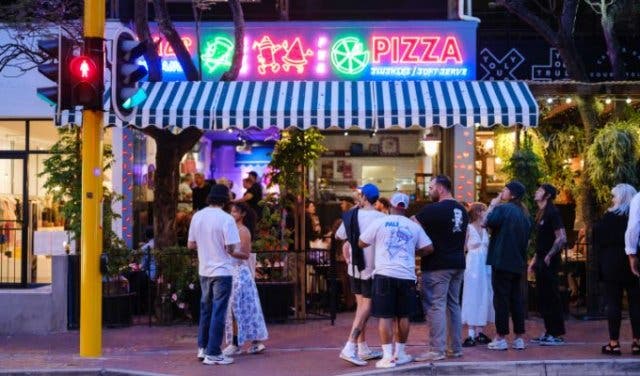 'Kloof Street bar with pizza and boozy slushies - 2025'
