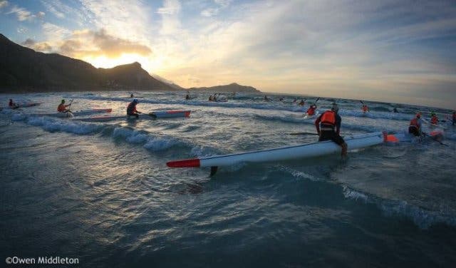 'Elite Level Surf Ski Paddlers Race A Gruelling Event Around Cape Point - 2025'