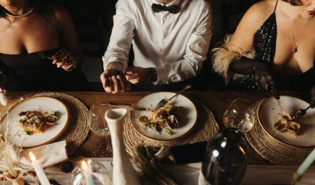 'Intimate fine dining in an art gallery - 2025'