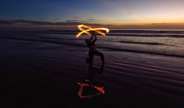 'Learn To Poi at Fire Dancing Classes in Muizenberg  - 2025'