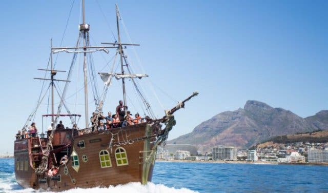 jolly roger boat cruise cape town